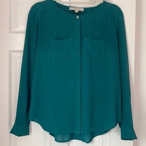 Teal Green Blouse